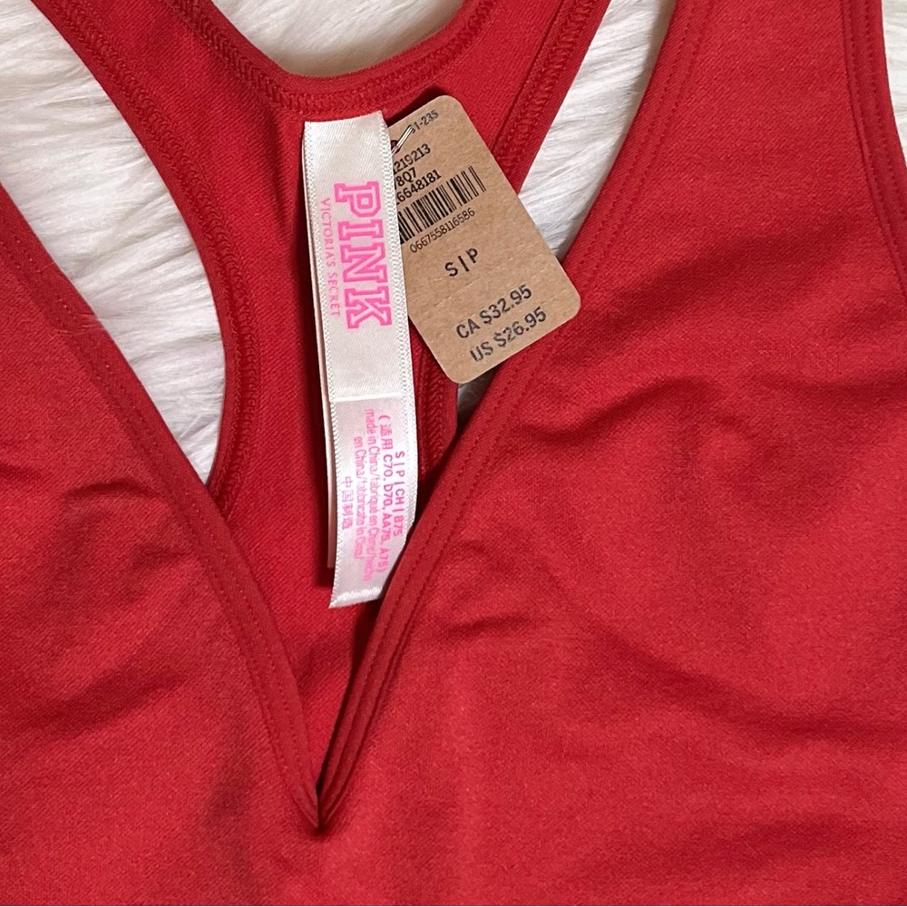 NWT PINK Victoria's Secret Seamless Plunge Bralette - Picture 3 of 5